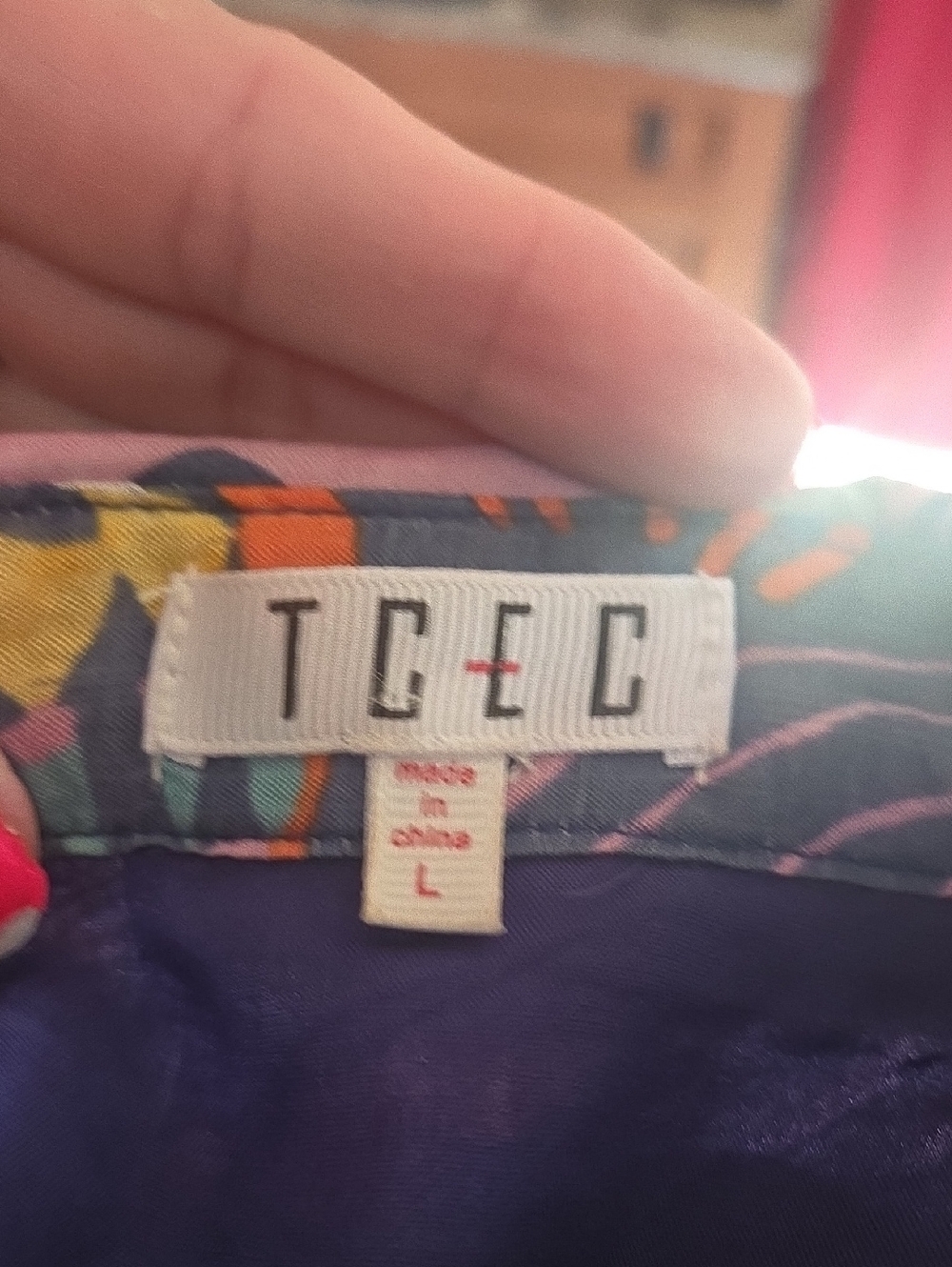 TCEC, Bohemian Printed Midi Dress in Purple Multi - Picture 6 of 8